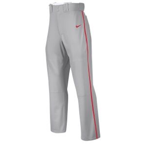 Nike Team Lights Out Pant II Piped   Mens   Baseball   Clothing   Blue Grey/Scarlet