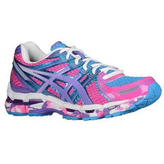 ASICS Gel   Kayano 19   Womens   Running   Shoes   Flash Pink/Grape/White