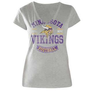 G III NFL Ceremony T Shirt   Womens   Football   Clothing   Minnesota Vikings   Grey