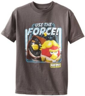 Fifth Sun Boys 8 20 The Force Users angry birds star wars Youth, Charcoal, X Large Clothing