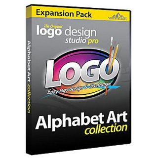Summitsoft Logo Design Studio Pro Alphabet Art Expansion Pack for Windows (1 User) 