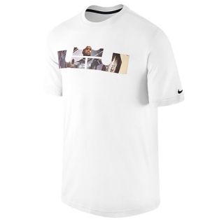 Nike LeBron Logo T Shirt   Mens   Basketball   Clothing   White/Black