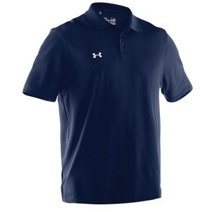 Under Armour Performance Team Polo   Mens   For All Sports   Clothing   Midnight Navy/White
