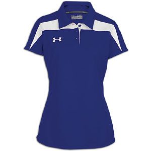 Under Armour Clutch II Polo   Womens   For All Sports   Clothing   Royal/White