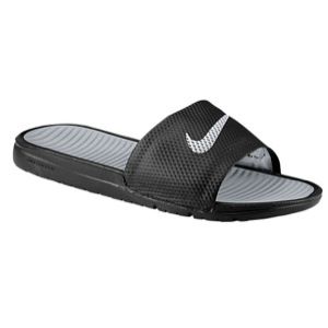 Nike Benassi Solarsoft Slide   Mens   Casual   Shoes   Black/Dark Turquoise