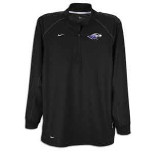 Nike L/S Training Top   Mens   For All Sports   Clothing   Black/Silver/Silver