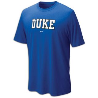 Nike College Dri Fit Logo Legend T Shirt   Mens   Basketball   Clothing   Duke Blue Devils   Royal