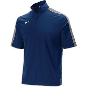 Nike S/S Hot Jacket   Mens   Baseball   Clothing   Navy/Flint Grey