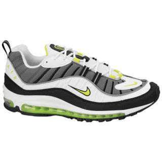 Nike Air Max 98   Mens   Basketball   Shoes   Cool Grey/Black/Metallic Silver/Volt