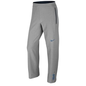 Nike CJ Sweatless Woven Pants   Mens   Training   Clothing   Calvin Johnson   Dark Grey Heather/Battle Blue