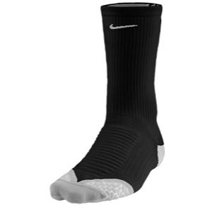 Nike Dri FIT Elite Run Cushion Crew Socks   Running   Accessories   Black/Wolf Grey