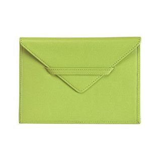 Royce Leather Envelope 4.75H x 6.75W x 0.2D Picture Holder Key Lime Green