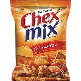 Chex Mix Cheddar, 3.75 oz. Bags, 8 Bags/Box