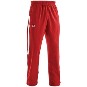 Under Armour Undeniable II Warm Up Pants   Mens   For All Sports   Clothing   Red/White