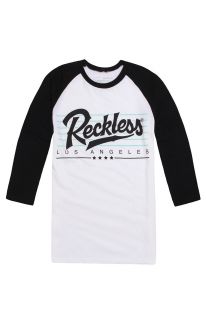Mens Young & Reckless T Shirts   Young & Reckless Essentials Raglans T Shirt