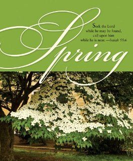 Spring Bulletin 2011, Large (Package of 50) Seek the Lord while he may be found, call upon him while he is near. Isaiah 556 NRSV (9780687661657) Books