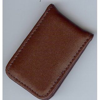 Black Leather Magnetic Money Clip Clothing