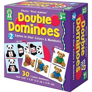 Key Education Double Dominoes Colors & Numbers Board Game