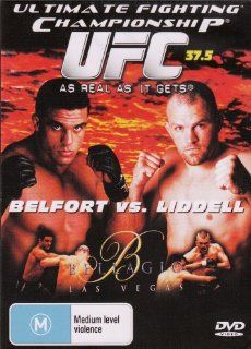 ULTIMATE FIGHTING CHAMPIONSHIP UFC 37.5 "As Real As It Gets" BELFORT VS. LIDDELL DVD Ultimate Fighting Championship Movies & TV