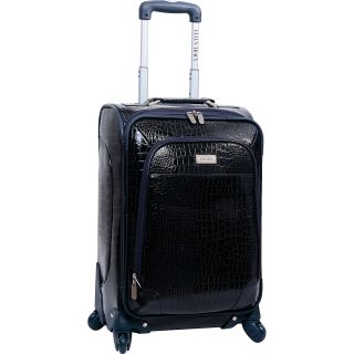 Ellen Tracy Luggage Croco Lux 21 Expandable Spinner