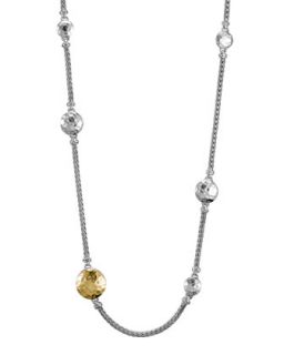 Palu Silver & Gold Sautoir Necklace   John Hardy   Silver/Gold