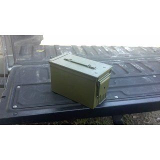 Military Surplus .50 Caliber Ammo Can  Gun Ammunition And Magazine Pouches  Sports & Outdoors