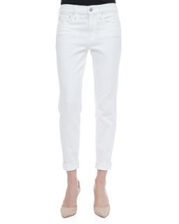 Womens Mason Relaxed Cuffed Jeans   Vince   Soft white (24)