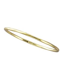 Thin Faceted Bangle   Ippolita   Gold
