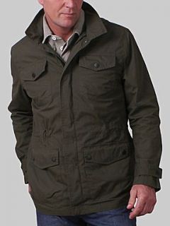 Racing Green Combat Jacket With Pop Out Lining Khaki