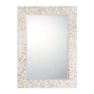 Shop Capital Lighting M362460 Decorative Mirror, Mother of Pearl Frame with Beveled Mirror at the  Home Dcor Store. Find the latest styles with the lowest prices from Capital Lighting