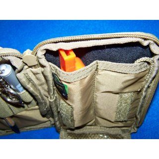 Condor Pocket Pouch/US Patch (Black, 7.25 x 5 Inch)  Tactical Duffle Bags  Sports & Outdoors