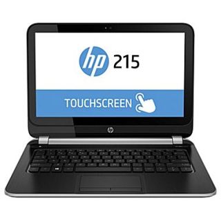 HP Smart Buy 215 G1 11.6 LCD LED Touchscreen Notebook, AMD Dual Core A4 1250 1 GHz, Silver