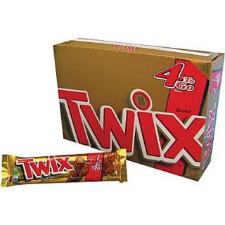 Twix Caramel Cookie Candy Bars King Size, 3.02 oz. Bars, 24 Packs/Box