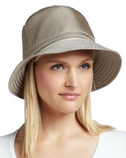 Water Repellant Rain Hat, Taupe   Eric Javits   Taupe (ONE SIZE)