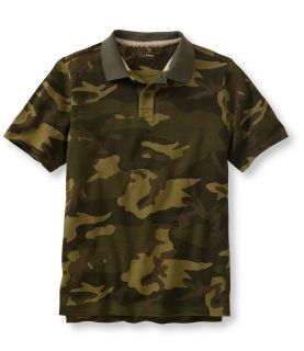 Allagash Polo, Short Sleeve Slightly Fitted, Camouflage