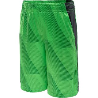UNDER ARMOUR Boys UA Tech Shorts   Size XS/Extra Small, Green/anthracite