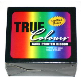 Zebra YMCKO 350 Image "True Colors" Card Printer Ribbon 800015 340 for P310C, P420C, P520C, P720C Electronics