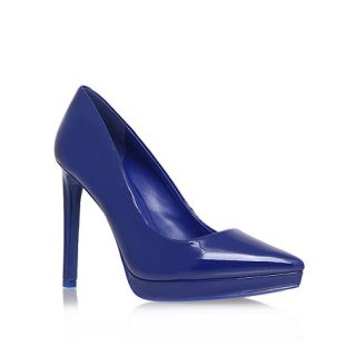 Nine West Blue red violet high heel court shoes