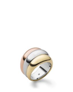 Tricolor Stacked Ring   Michael Kors   Tri tone (6)