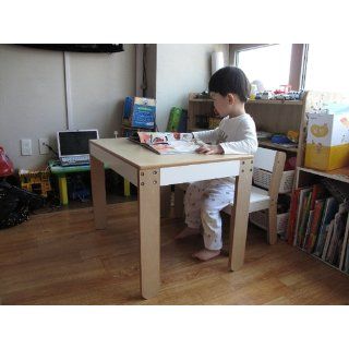 P'kolino Little One's Table and Chairs, Orange  Nursery Furniture  Baby