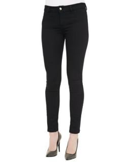 Womens Solid Skinny Jeans, Black   Just Cavalli   Black (25/2)
