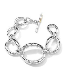 Hammered Link Bracelet   Ippolita   Silver