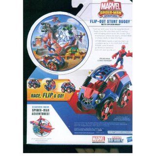 Spider Man Flip Out Stunt Buggy Toys & Games
