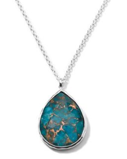 Rock Candy Large Turquoise Pendant Necklace   Ippolita   Medium blue (LARGE )