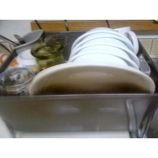 simplehuman Dish Rack, Compact, Plastic, Gray   Dish Drainer