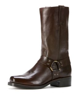Mens Harness 12R Boot, Dark Brown   Frye   Dark brown (8.0D)