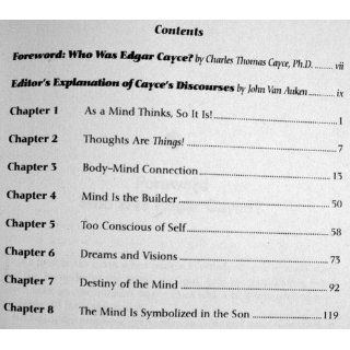 The Power of Your Mind (Edgar Cayce Series Title) Edgar Cayce 9780876045893 Books