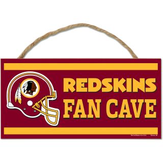 Wincraft Washington Redskins 5X10 Wood Sign with Rope (83072013)