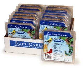 Heath Outdoor Products DD 20 Fancy Suet Cake, Case of 16  Suet Bird Feed  Patio, Lawn & Garden