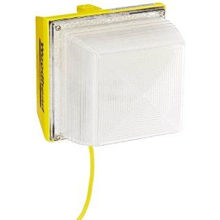 Woodhead 8565 Wide Area Light, Wet Location, HID Lighting, None Outlet, 100W Lamp Wattage, HPS Lamp Type, 10ft Cord Length Portable Work Lights